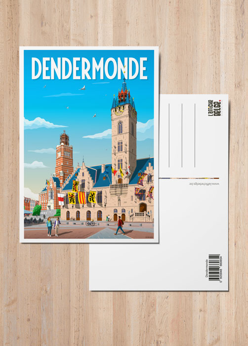 Postkaart Dendermonde