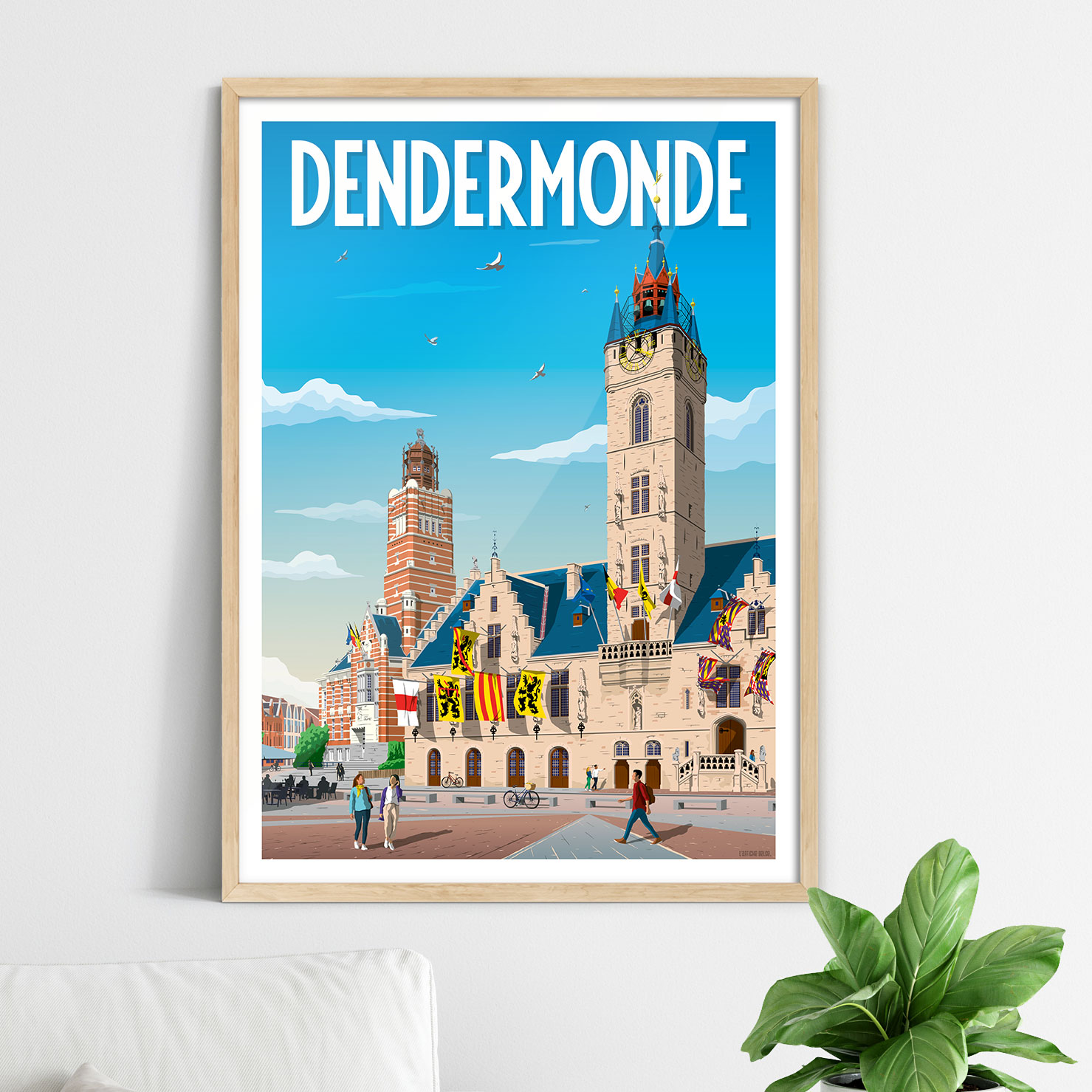 Poster Dendermonde