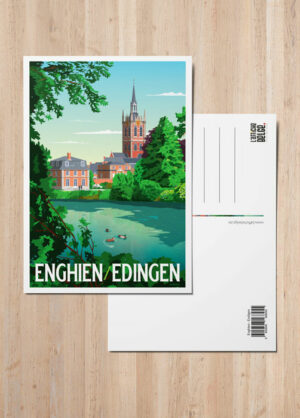 Carte postale Enghien - Edingen
