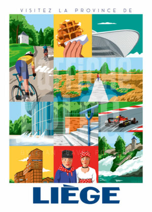 Affiche Province de Liège