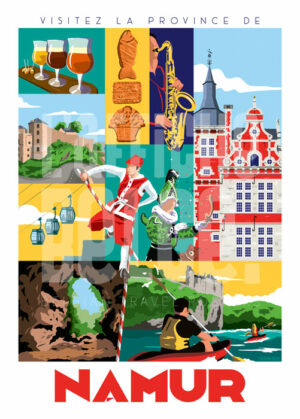 Affiche Province de Namur